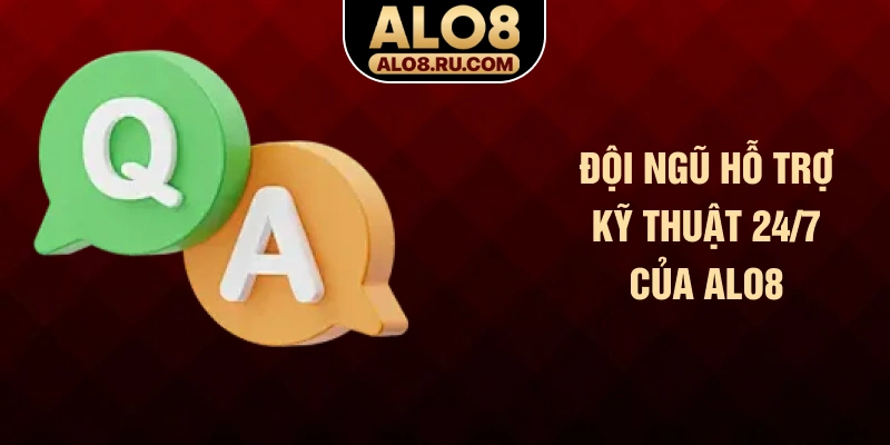 Đội ngũ hỗ trợ kỹ thuật 24/7 của ALO8